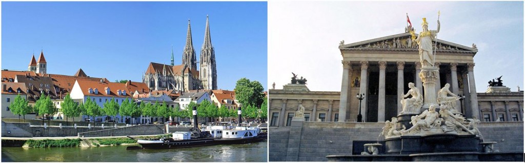 Regensburg+Vienna